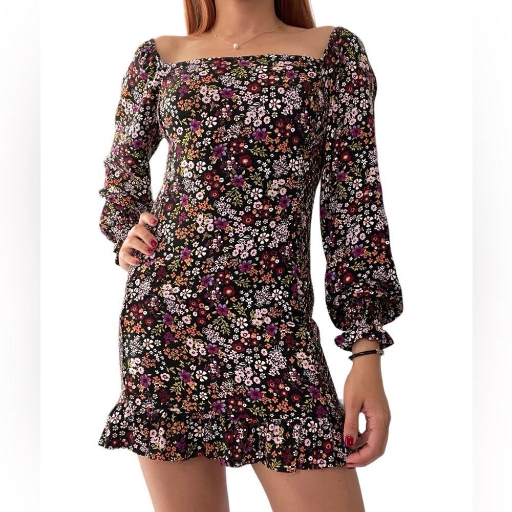 Long Sleeve Short Dress